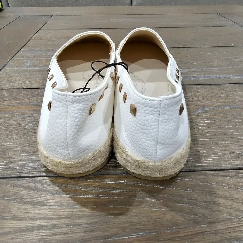 Alexis Bendel Studded Espadrille Alpargata, Size 9, NWT
